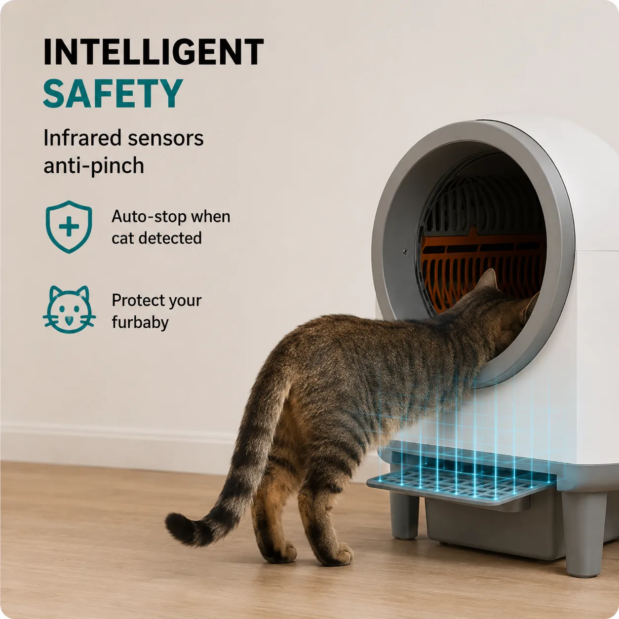Intelligent safety — infrared anti-pinch sensors